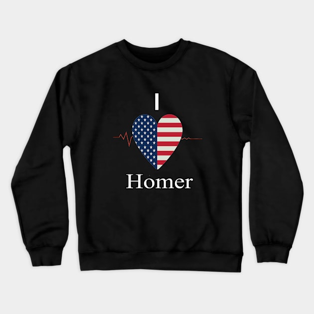 homer Crewneck Sweatshirt by FUNEMPIRE